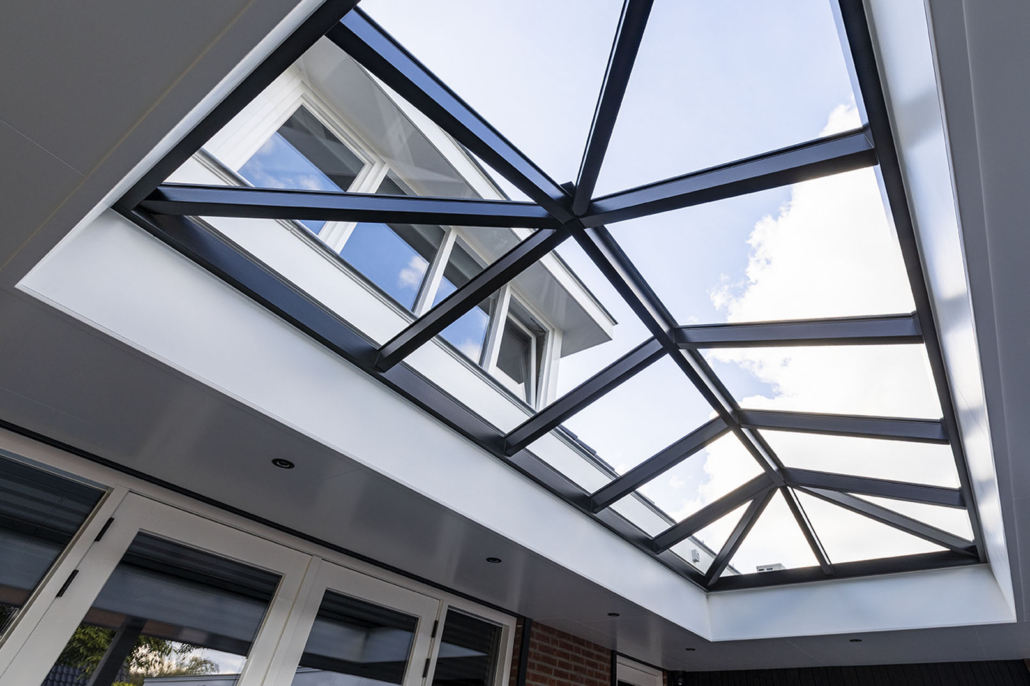 Schilddak lichtstraat Skylar onder