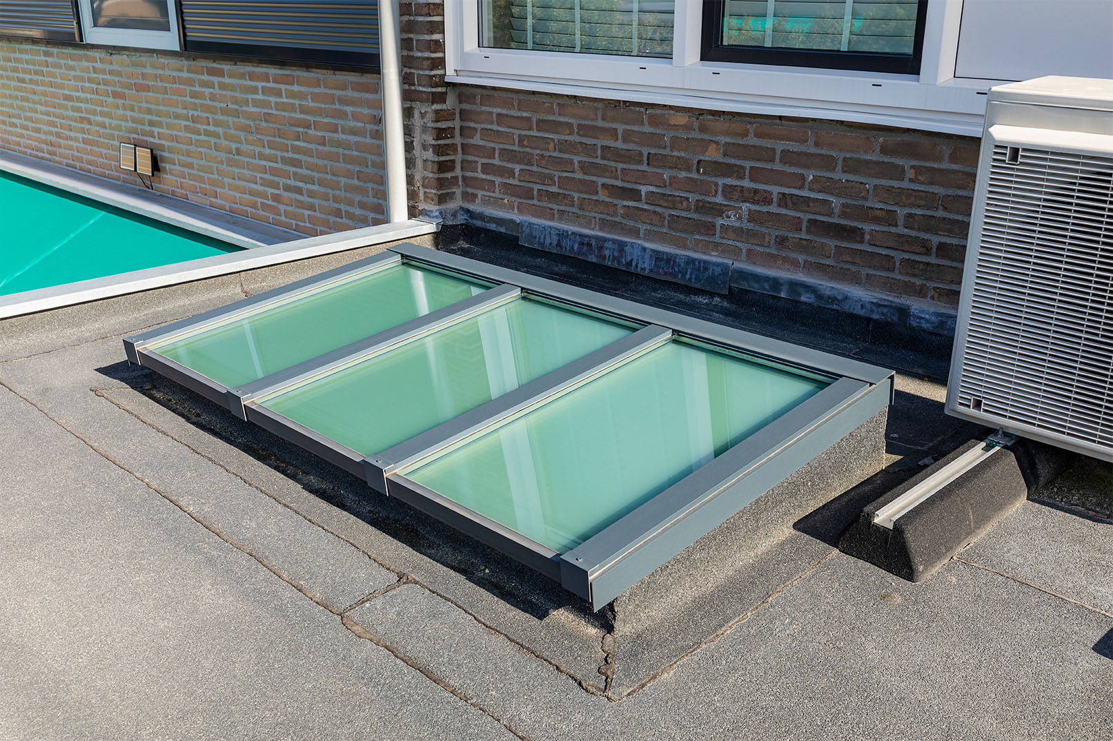 Skylar lichtstraat onderhoud