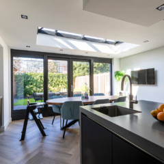 Skylar lichtstraat in aanbouw