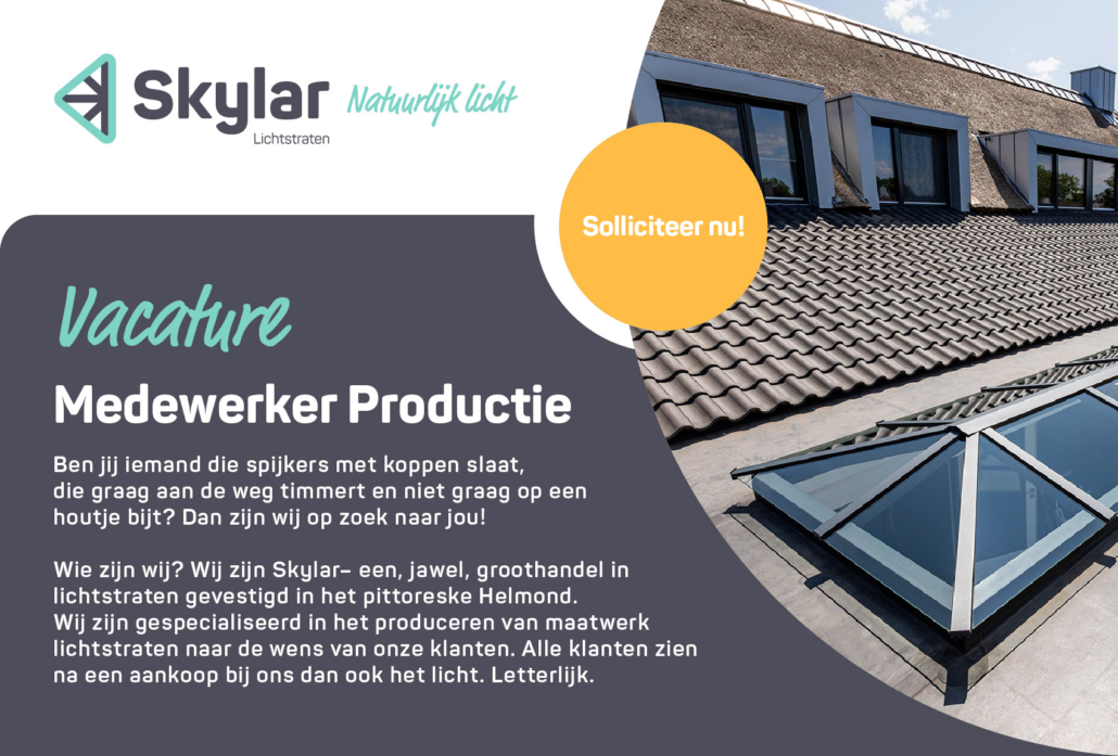 vacature productiemedewerker